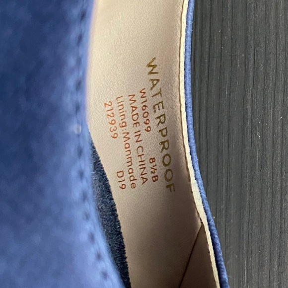 Blue Cole Haan Women’s Wedge Heel - Picture 2 of 4